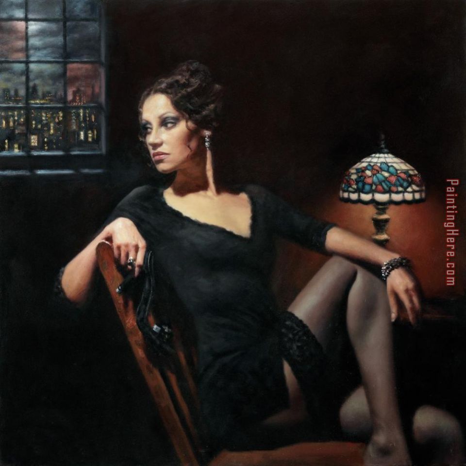 The Night Is Hers painting - Hamish Blakely The Night Is Hers art painting